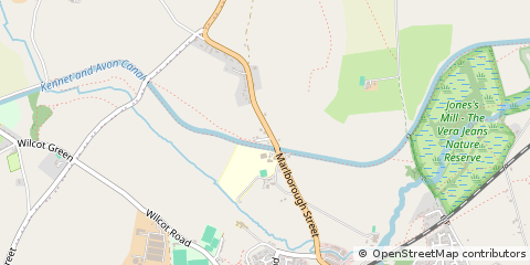 Map of Pewsey, Wiltshire