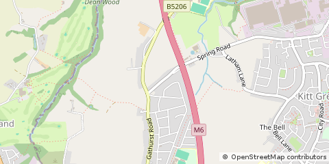 Map of Wigan