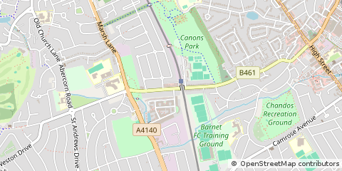 Map of Edgware
