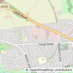 Map of Rothwell, Leeds, West Yorkshire