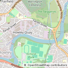 Map of Warrington