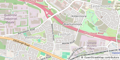 Map of Glasgow