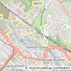 Map of Sheffield