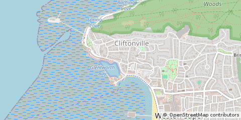Map of Weston-Super-Mare, North Somerset