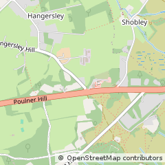 Map of Ringwood, Dorset