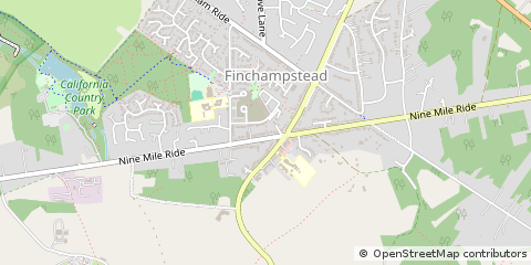 Map of Wokingham