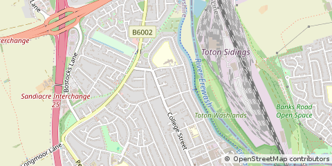 Map of Nottingham