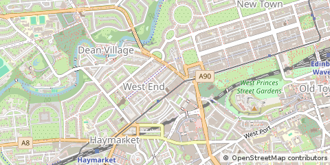Map of Edinburgh