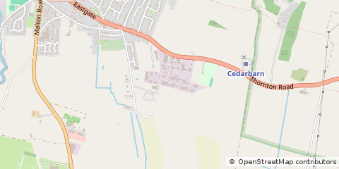 Map of Pickering, North Yorkshire