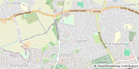 Map of Widnes