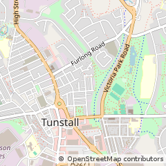 Map of Stoke-on-Trent