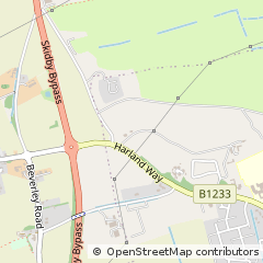 Map of Cottingham, East Yorkshire
