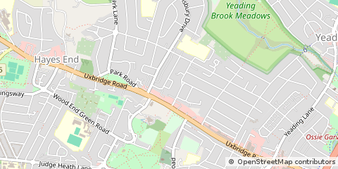 Map of Hayes