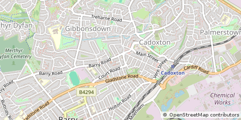 Map of Barry