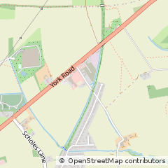 Map of Leeds, West Yorkshire