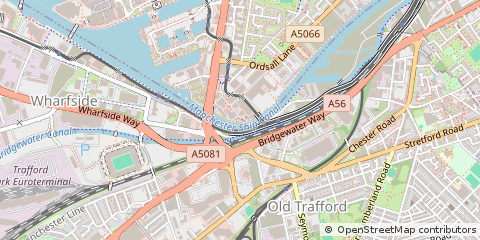 Map of Salford