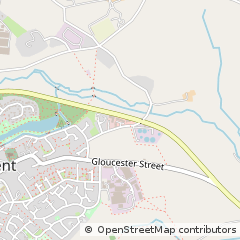 Map of Newent, Gloucestershire