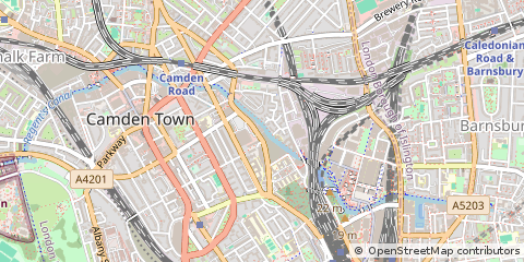 Map of London, NW1 0QG