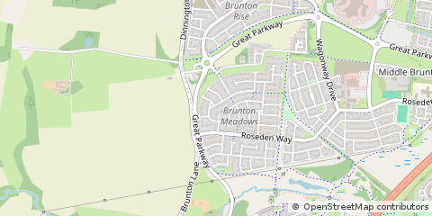 Map of Newcastle Upon Tyne, Tyne and Wear