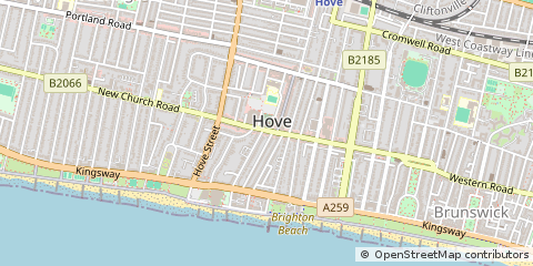 Map of Hove