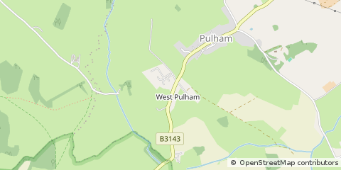 Map of Dorchester, Dorset