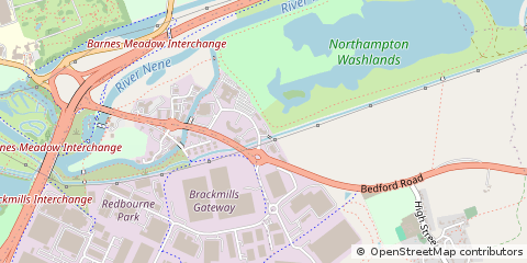 Map of Northampton