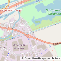 Map of Northampton