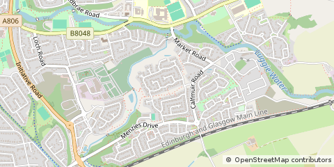 Map of Glasgow