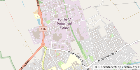 Map of High Peak, Lincolnshire