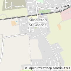Map of Darlington, Durham