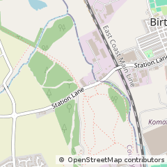 Map of Chester LE Street, County Durham