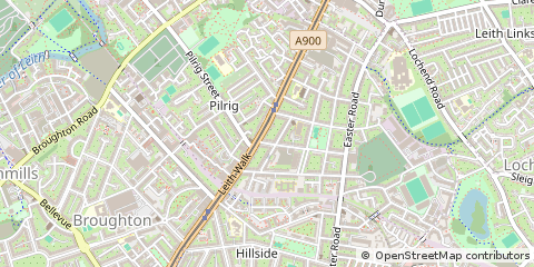 Map of Edinburgh