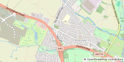 Map of Coventry