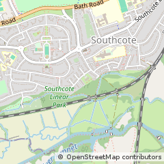 Map of Reading, Berkshire