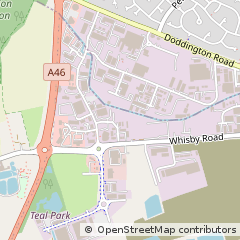 Map of Lincoln, Lincolnshire
