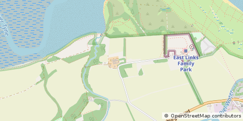 Map of East Lothian