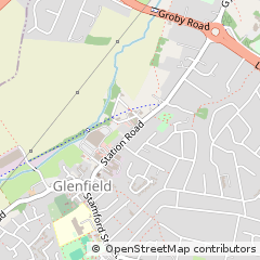 Map of Leicester