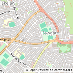 Map of Newcastle Upon Tyne
