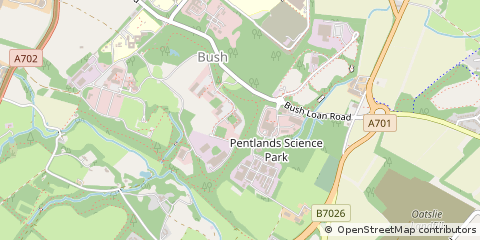 Map of Penicuik