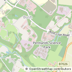 Map of Penicuik