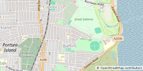 Map of Portsmouth