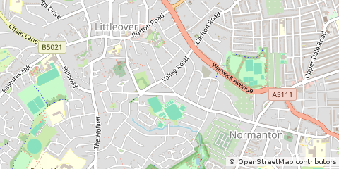 Map of Derby
