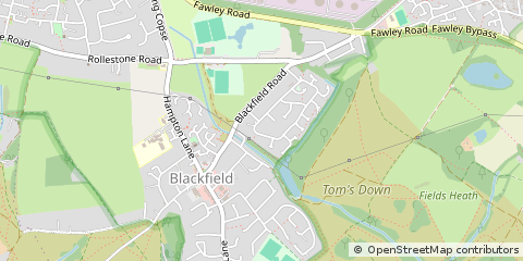 Map of Southampton