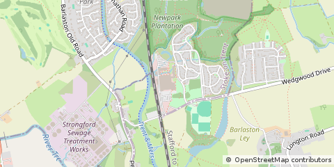 Map of Stoke-on-Trent