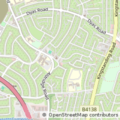 Map of Birmingham