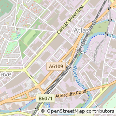 Map of Sheffield