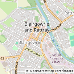 Map of Blairgowrie