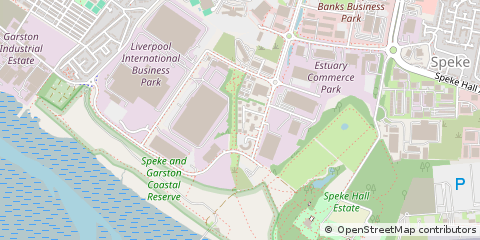 Map of Speke, Liverpool