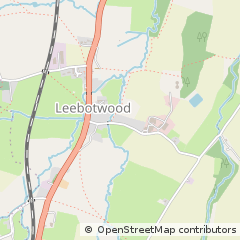 Map of Church Stretton, Shropshire