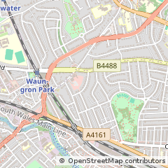 Map of Cardiff